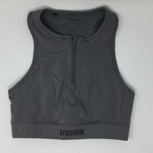 Gymshark Zipper Front Sports Bra, medium